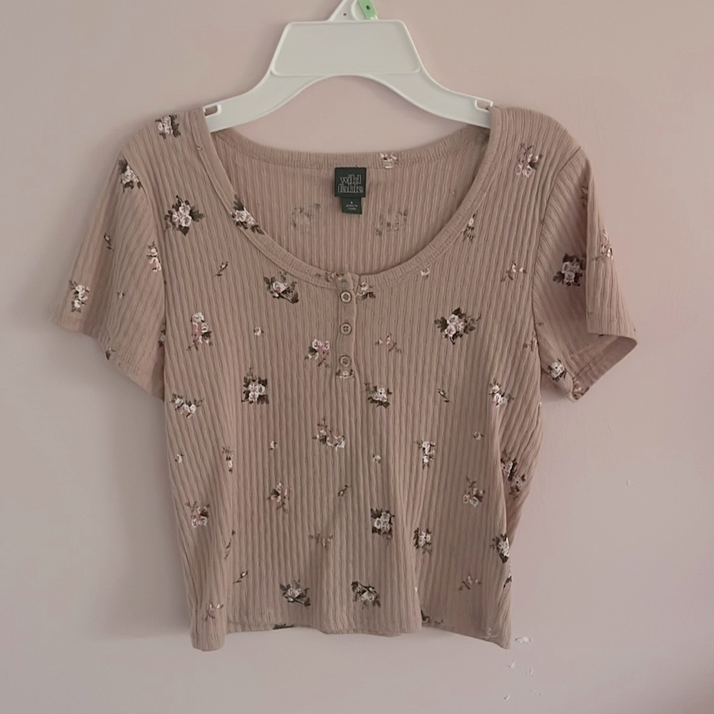 Wild fable flower shirt